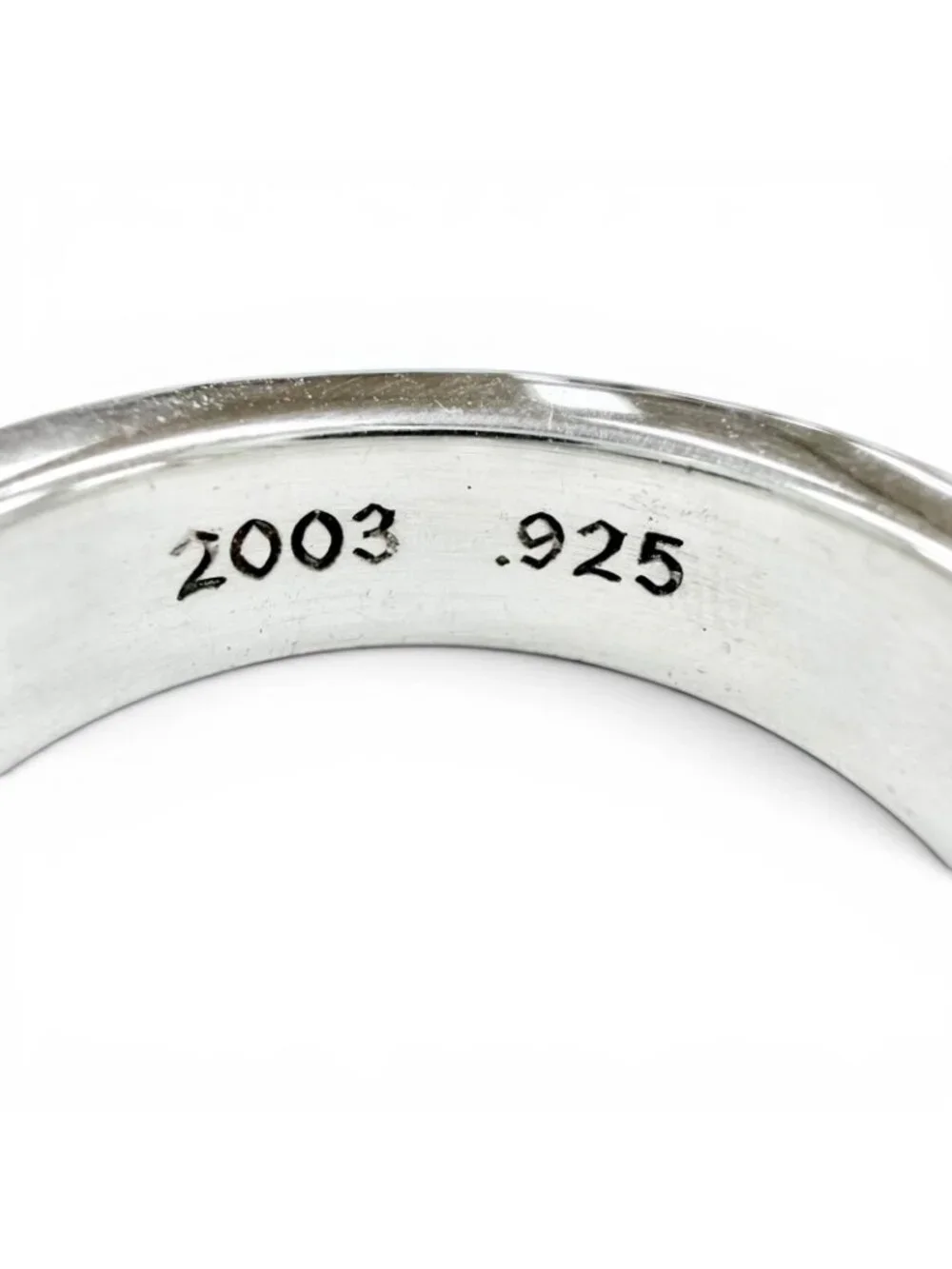 Chrome Hearts Spacer Forever Ring 925 Silver